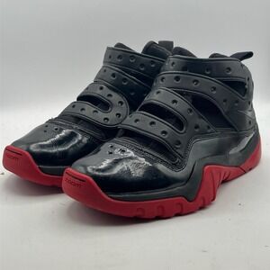 Nike Air Zoom Vick II Shoes Mens Size 8.5‎ Black Red 318397-062 Retro Football